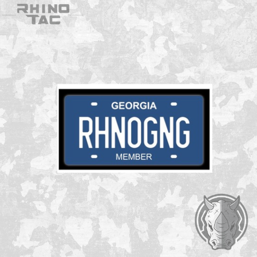 RhinoGang V2 License Plate Patches