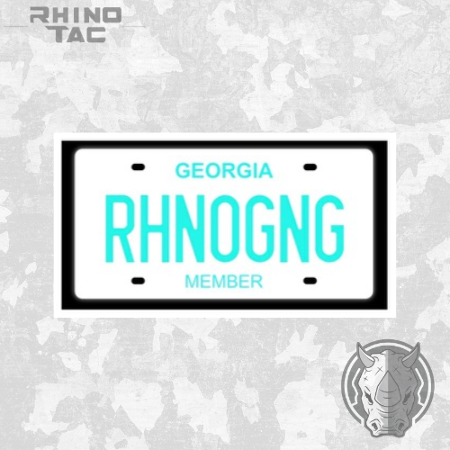 RhinoGang V2 License Plate Patches
