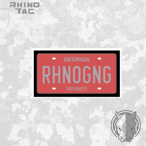 RhinoGang V2 License Plate Patches