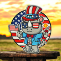 Kid Rhino Patriotic Patch