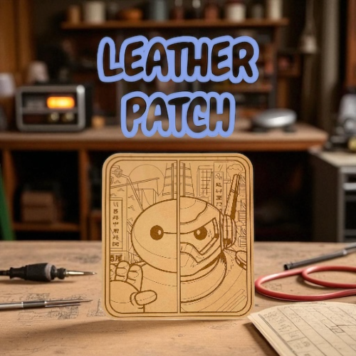 Baymax Leather Patch