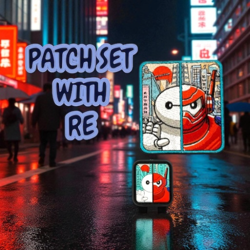 Everyones Hero Baymax Patch Set