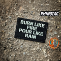 Burn Like Fire - Pour Like Rain V1 LC