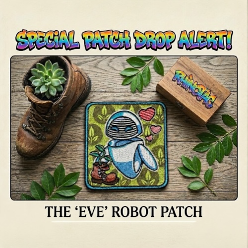 EVE - "GROW LOVE" Robot Patch
